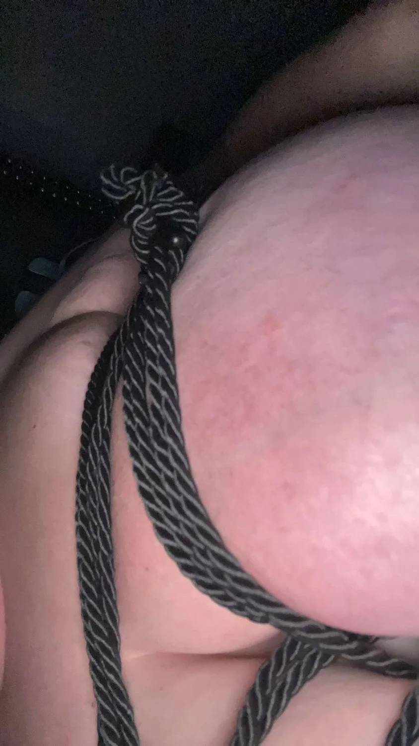 Bbw pig mistreat her udders for me image 5