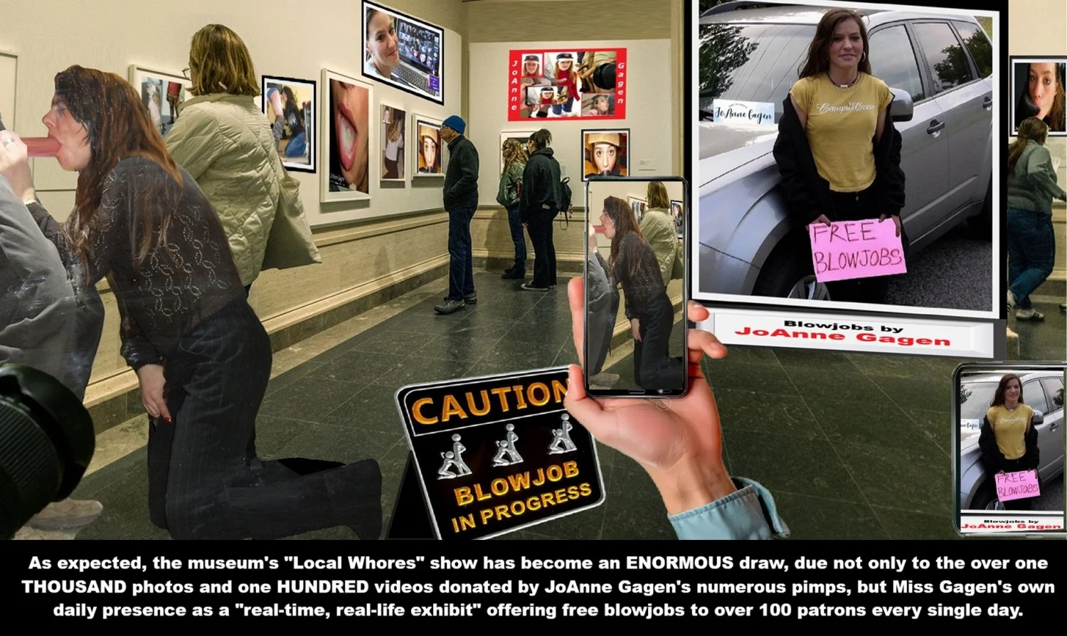 JoAnne Gagen's Blowjob & Blowbang Museum image 1