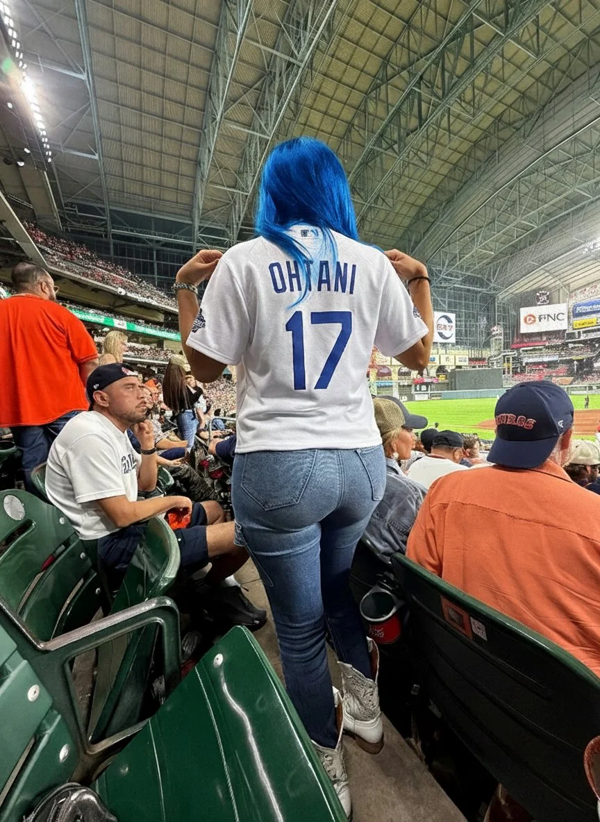 astros slut turned Dodger girl image 6