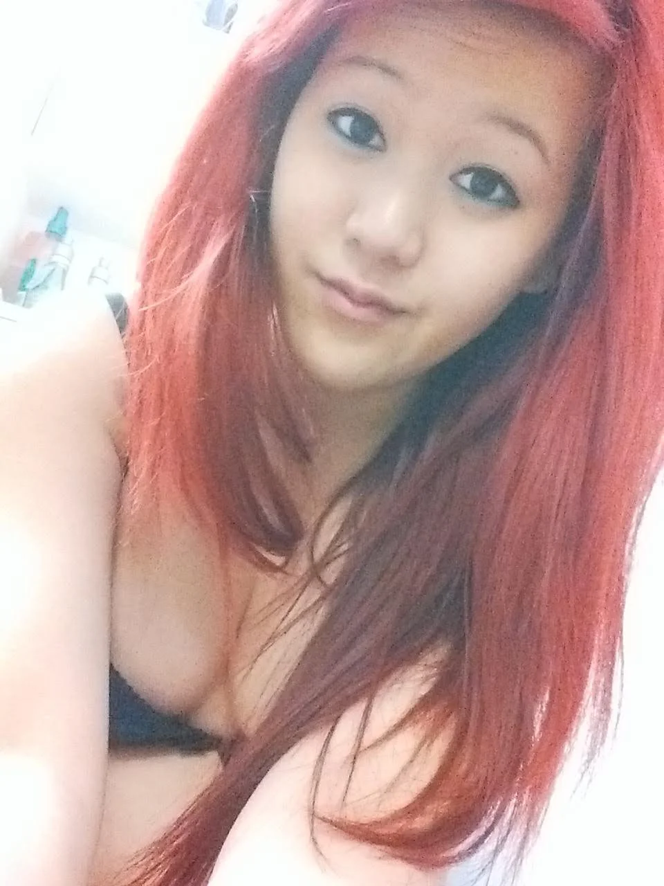 Sexy cute amateur Asian ABG loves cock image 6