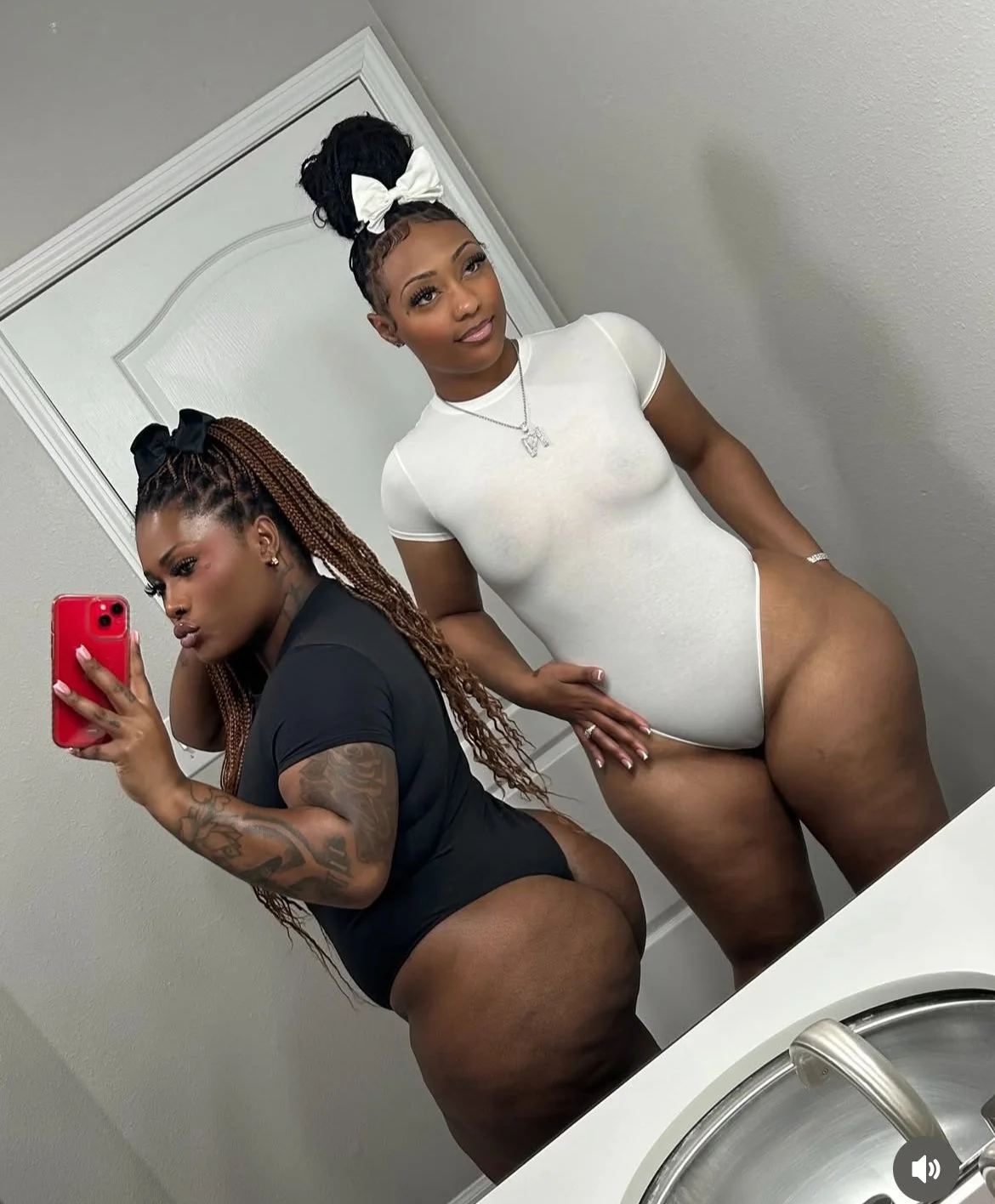Nice Pair dark skin and light skin image 2