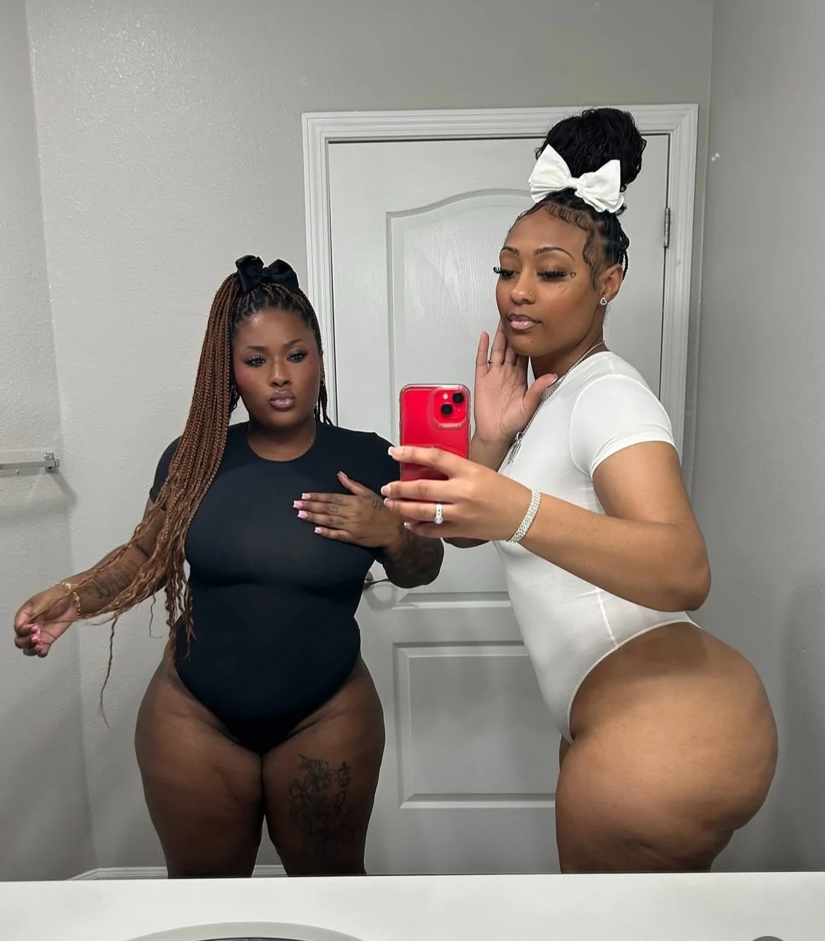 Nice Pair dark skin and light skin image 7
