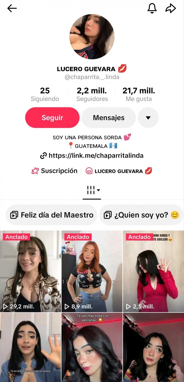 LuceroGuevara buenísima tik toker guatemalteca image 1