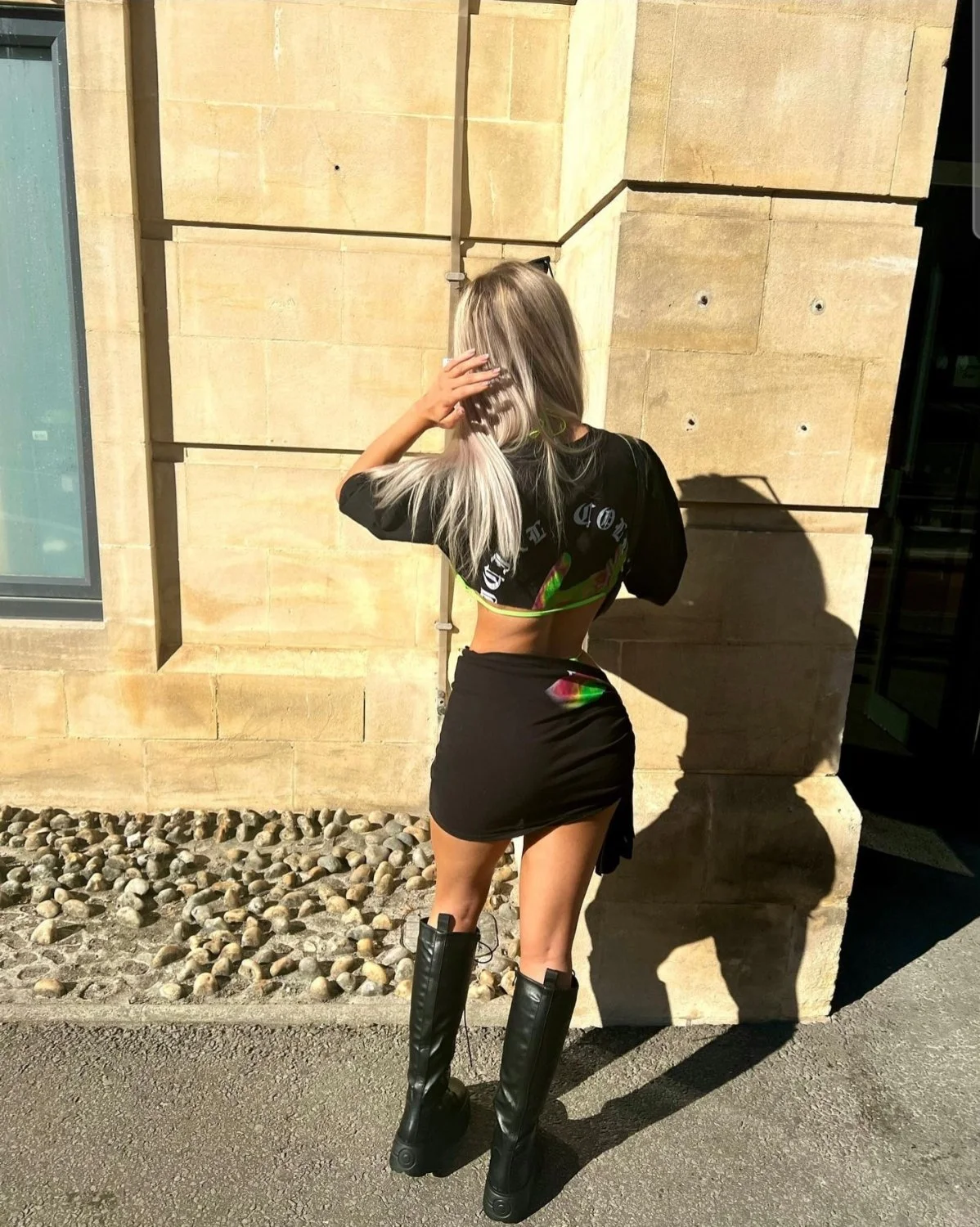 Tight, busty and peachy UK Chav image 34
