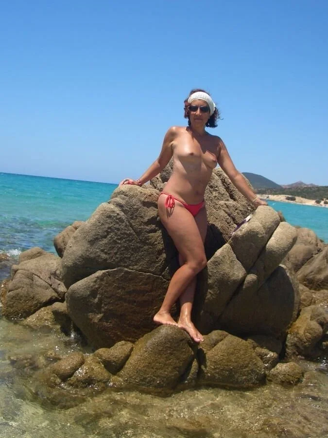 Nude beach milfs image 26