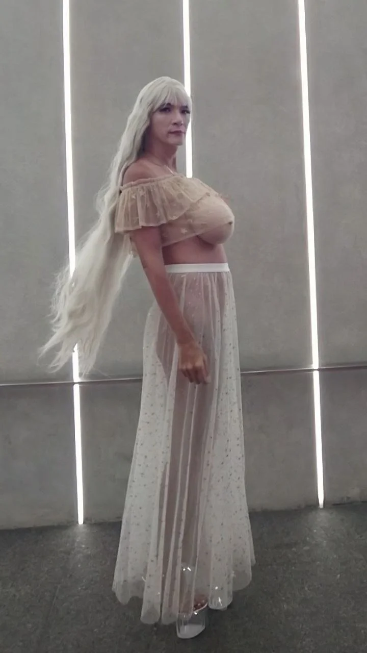 Chinese Exhibitionist Crossdresser 08 image 34