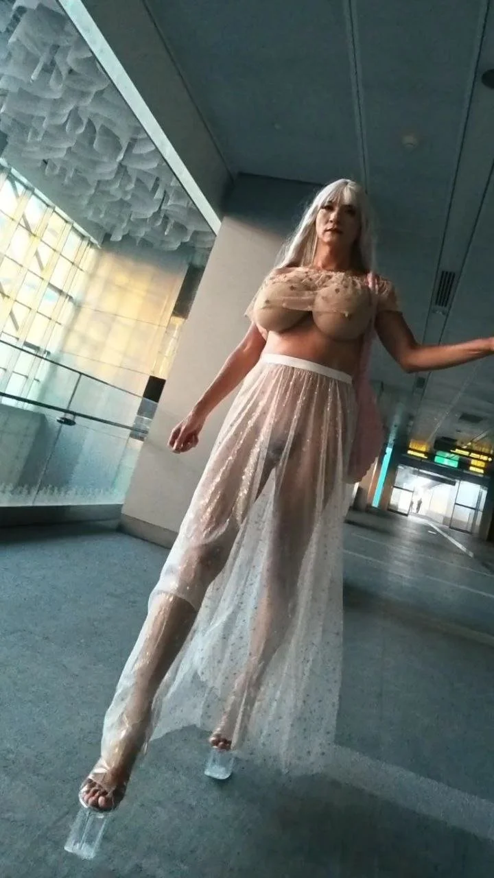 Chinese Exhibitionist Crossdresser 08 image 42