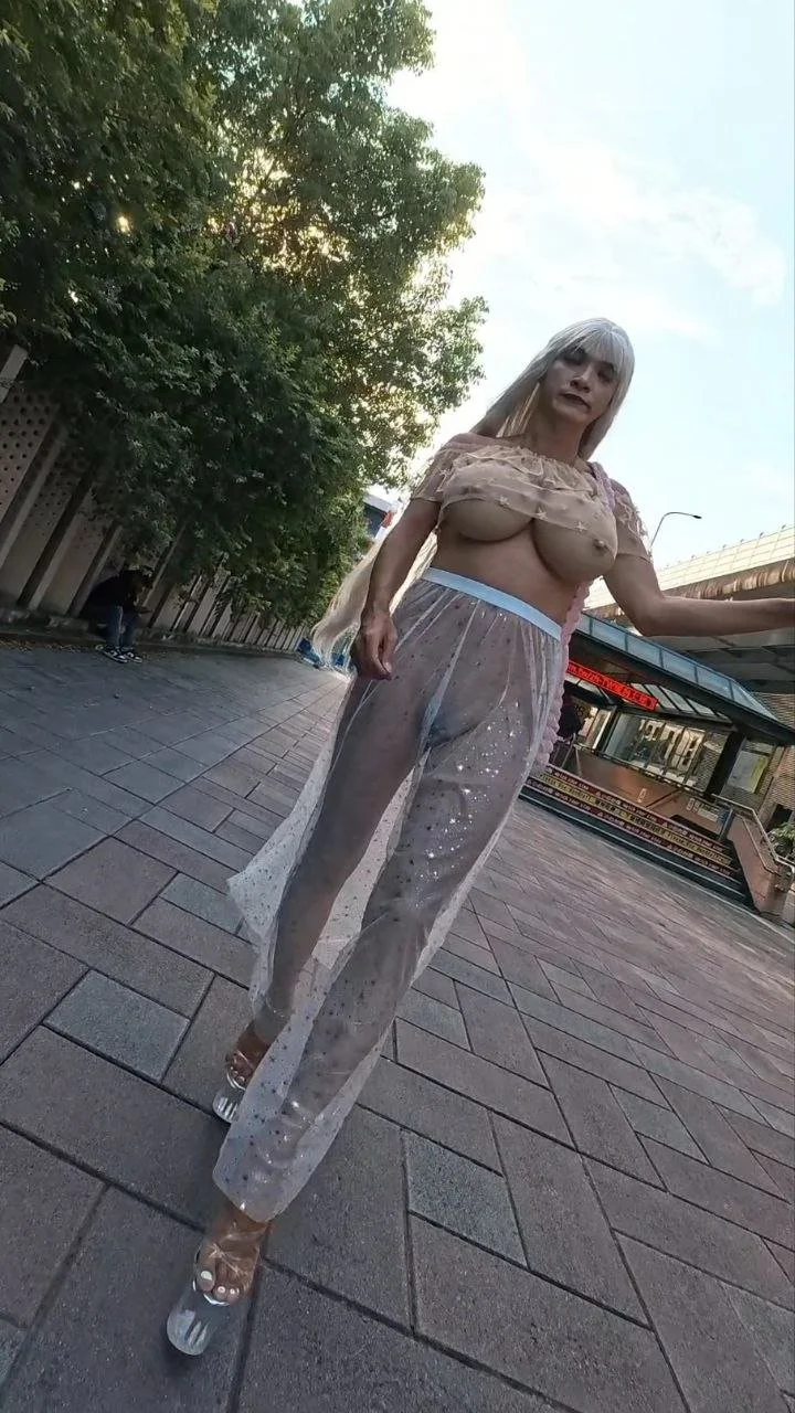 Chinese Exhibitionist Crossdresser 08 image 48