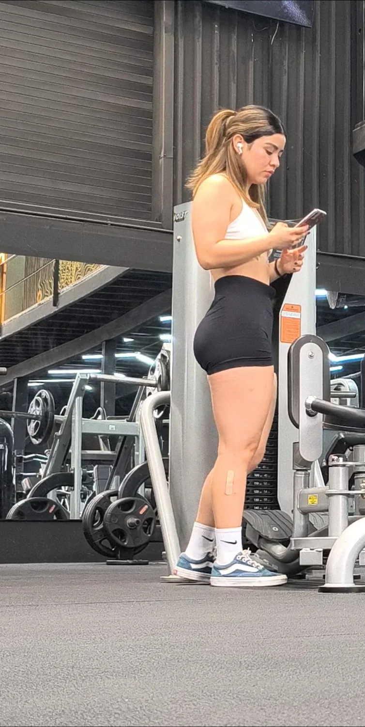 Blanquita en el gym image 3