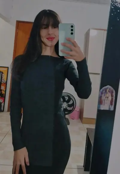 Novinha magrinha crente safada cover image