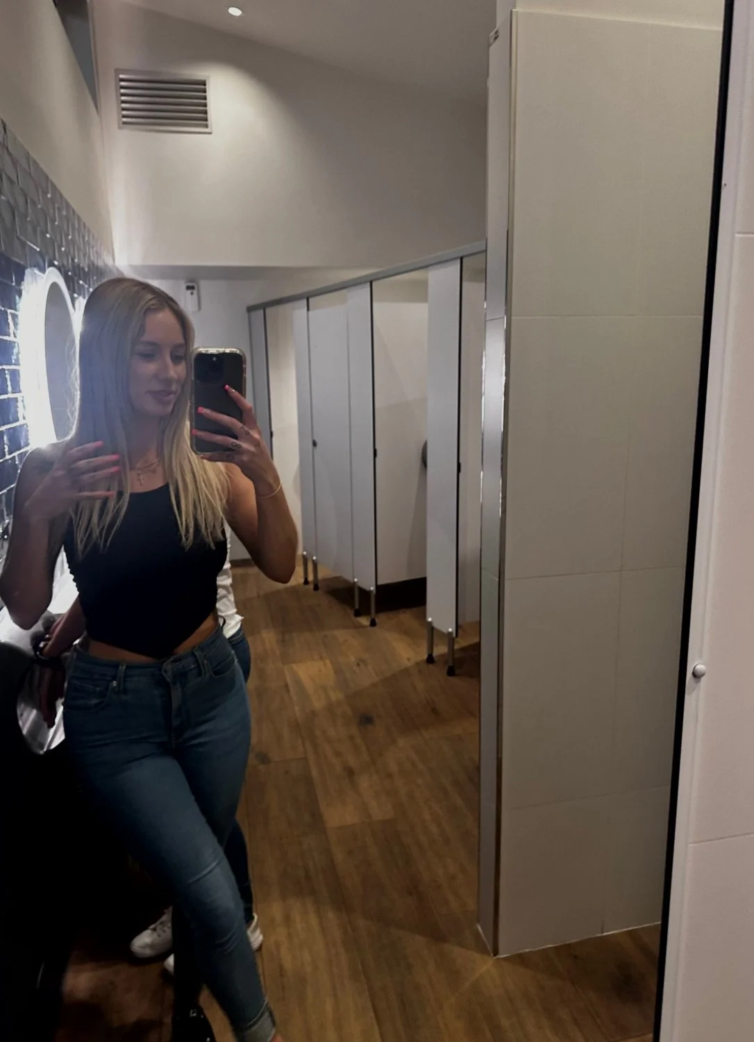 Getting lost in my own sexy reflection image 2