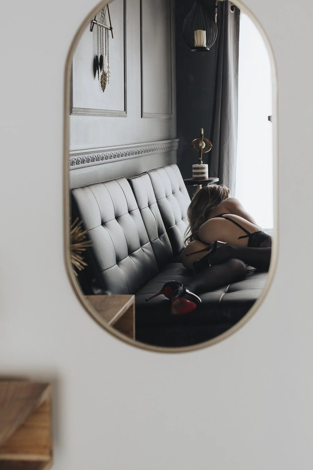Bolt on blonde boudoir image 31