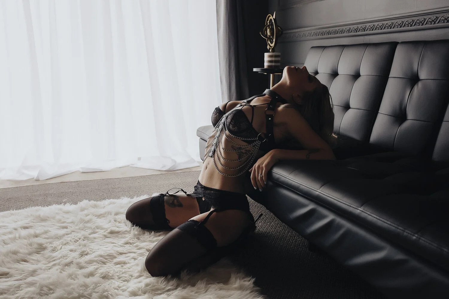Bolt on blonde boudoir image 41