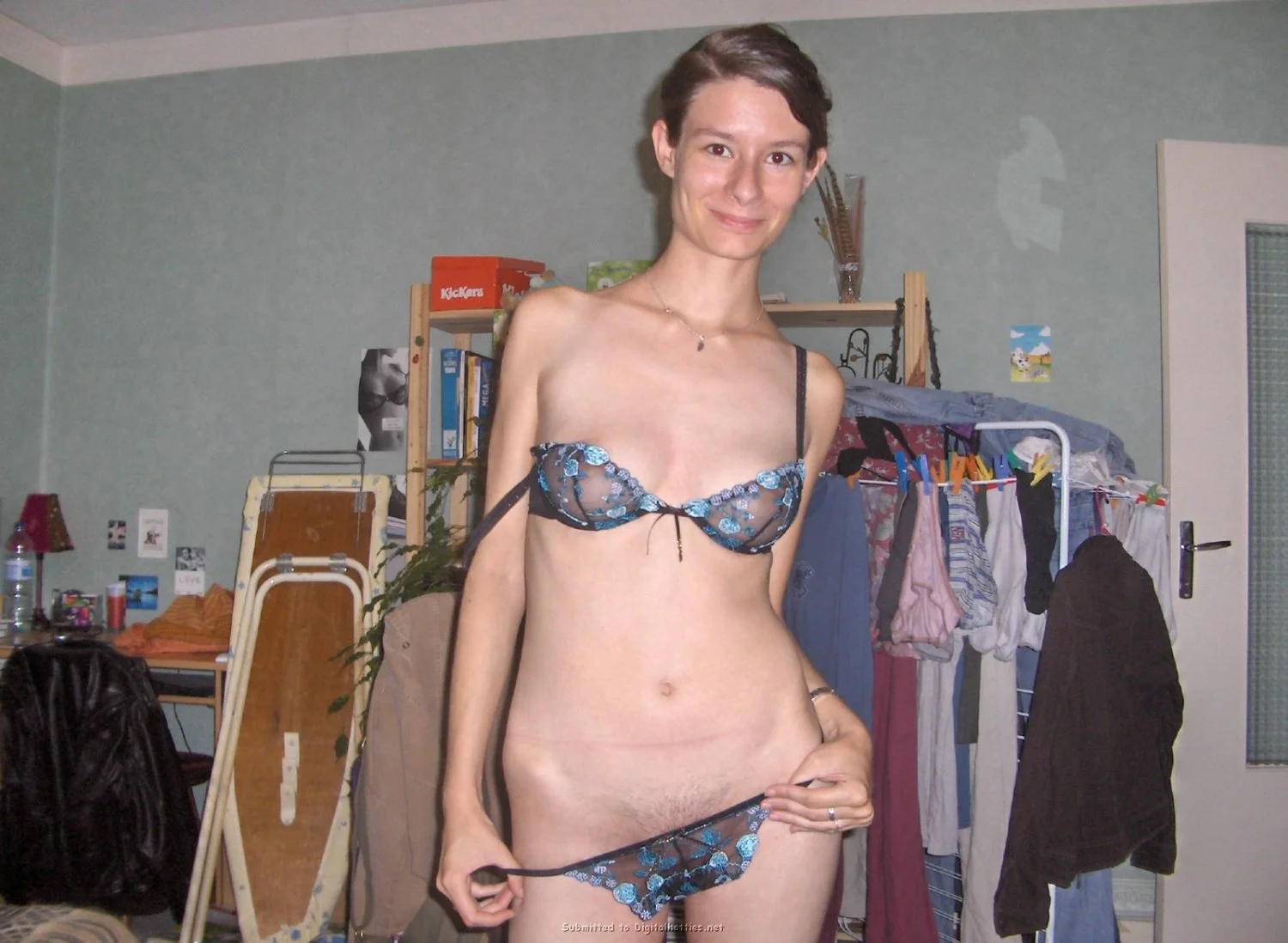Cute Wife Bath BJ and Posing image 29