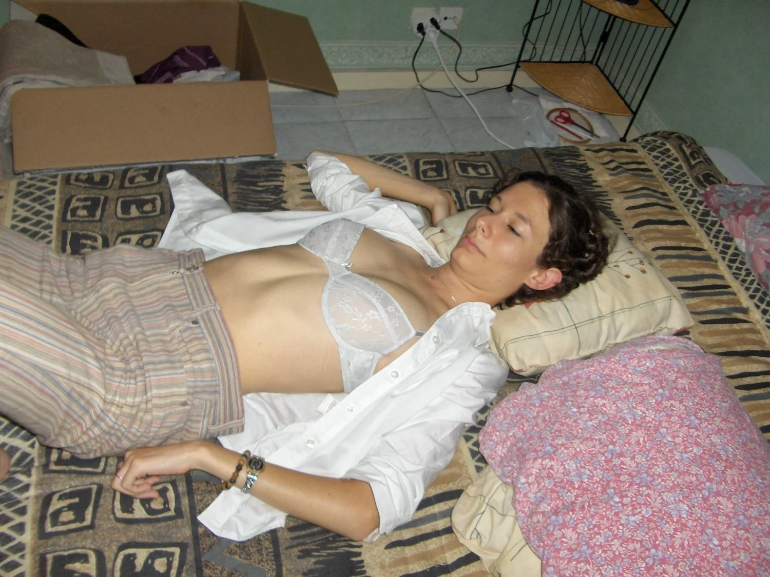 Cute Wife Bath BJ and Posing image 37