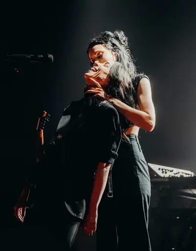 St Vincent and Charlotte horny on stage cover image