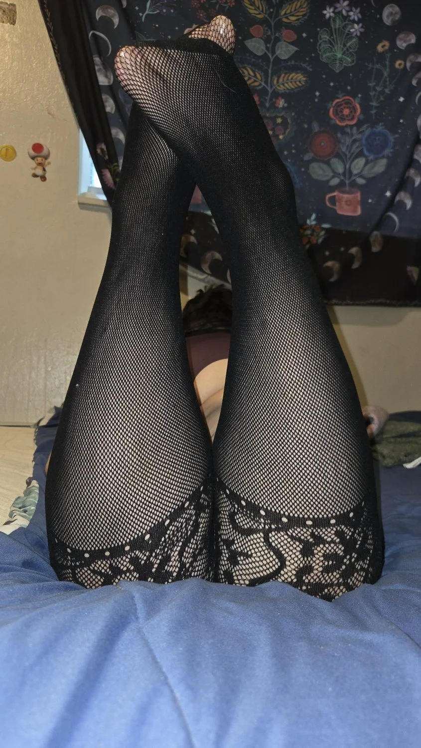Alaskan BBW Ex-Wife fishnet stockings image 13
