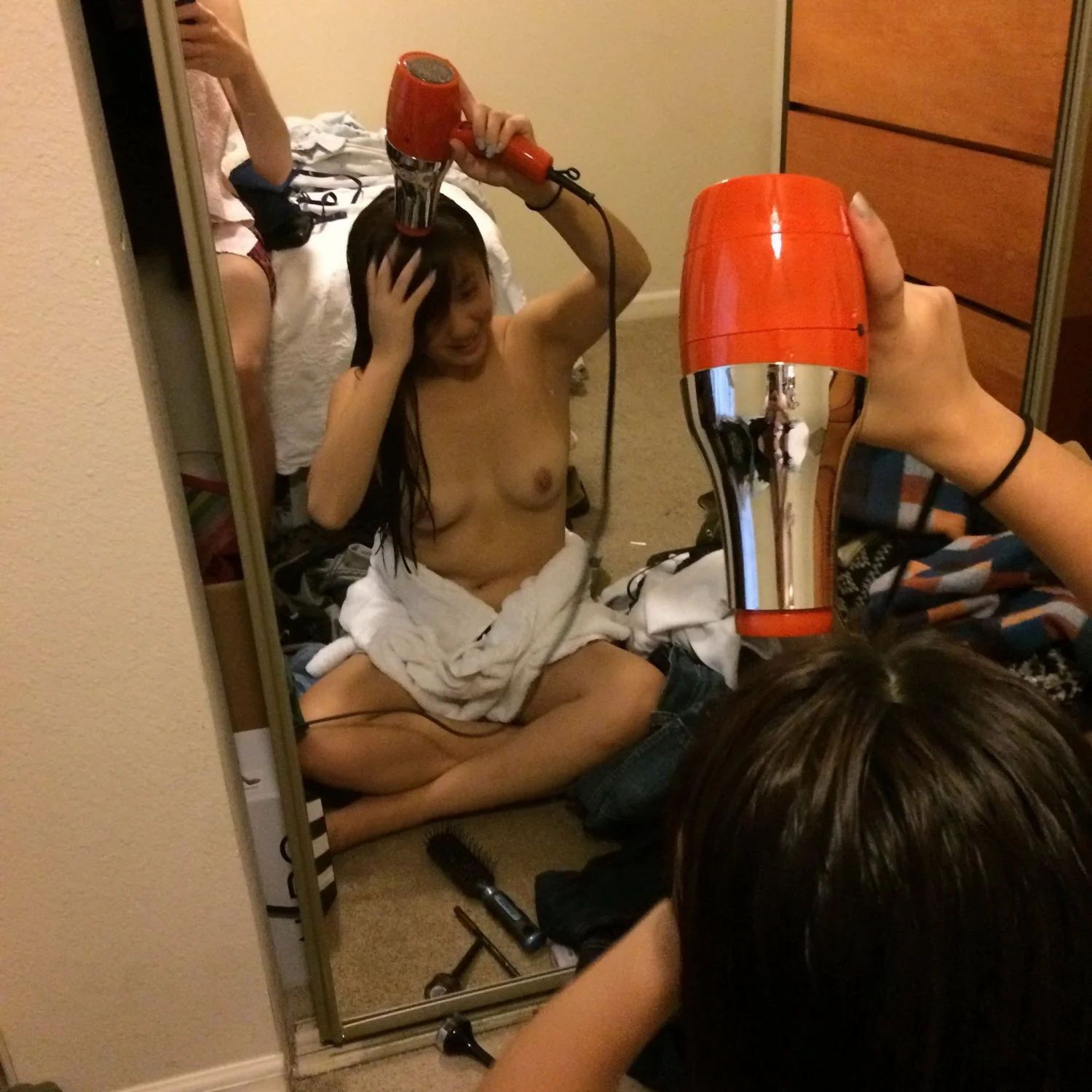 Cute Asian Gets Big Cock After Showing off image 23