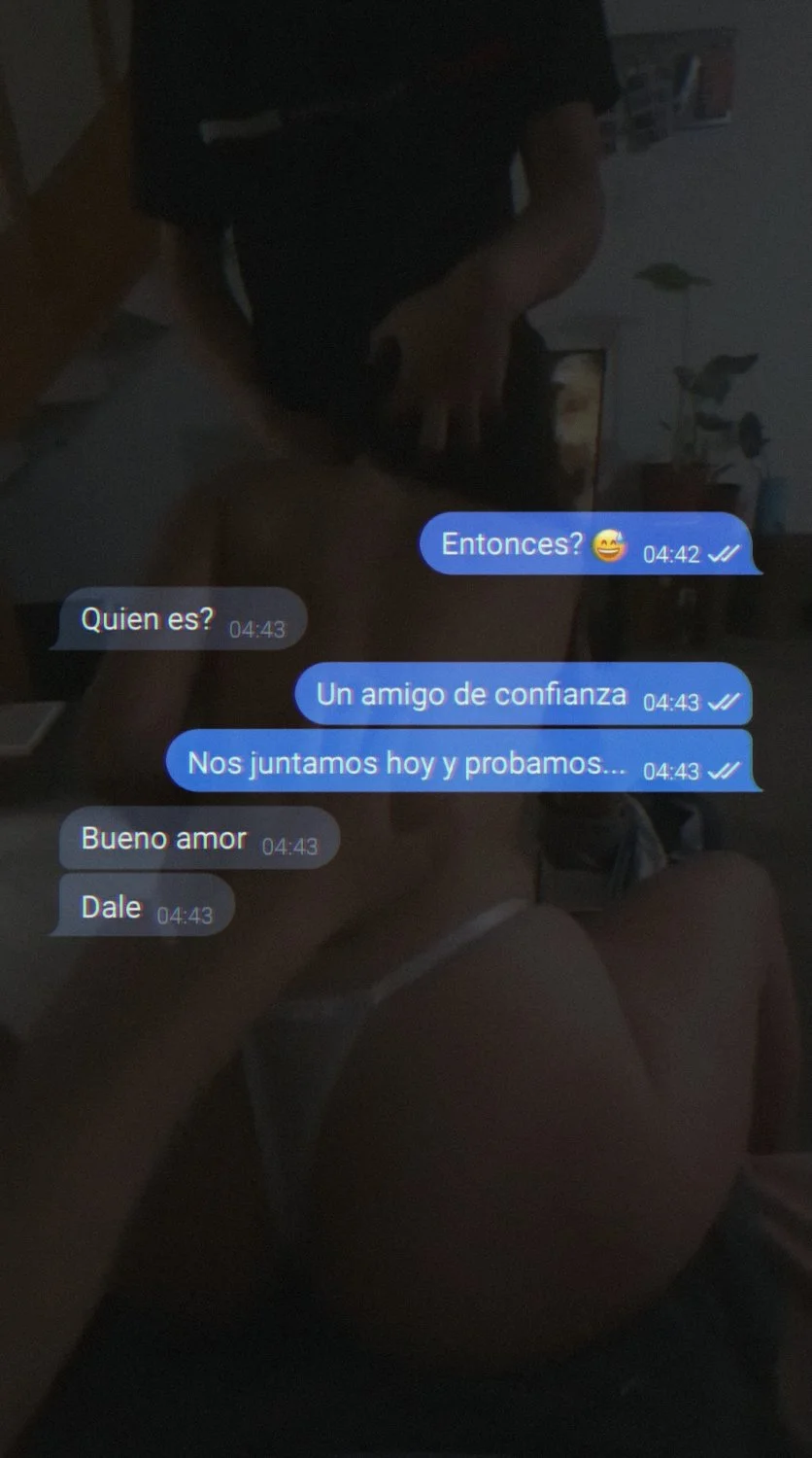 TRIO CON LA TROLA DE LA NOVIA 💀🇦🇷 argentina argenta latina pov cornudo tetona petera culona image 1