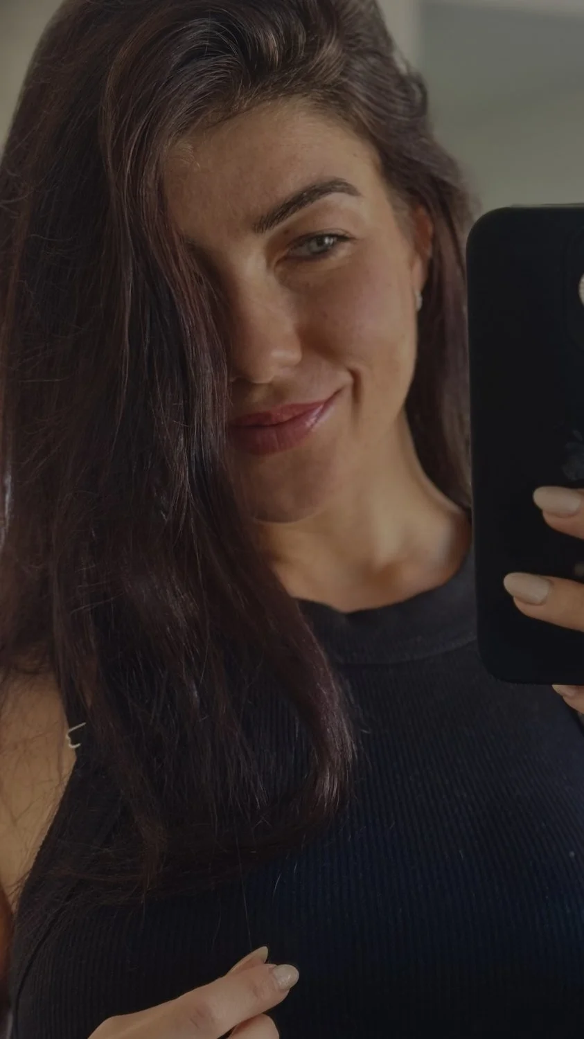 I want to feel your sweat on my tits while you fuck me main image