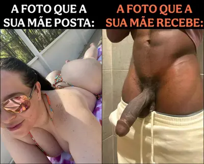Quando sua mãe posta foto exibindo o corpo dela! cover image