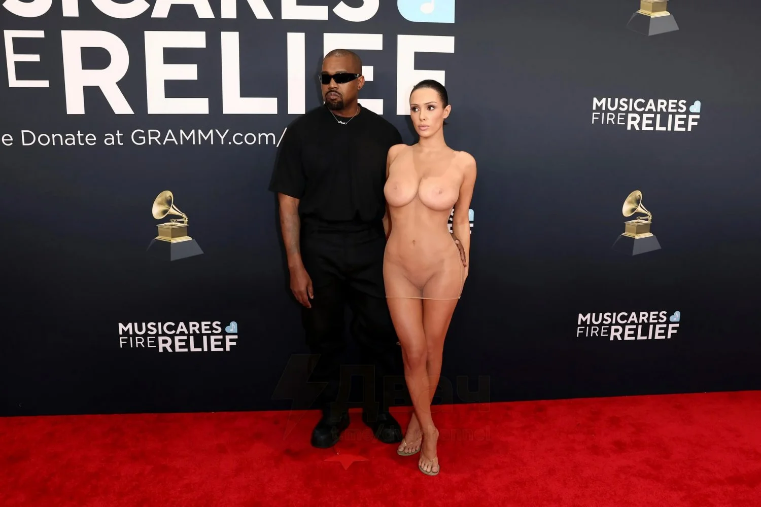 Bianca Censori in Grammy image 14