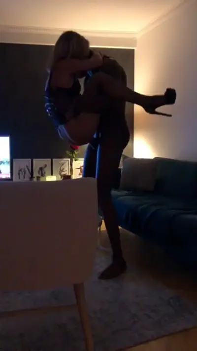 White wife lifted and fucked by BBC cover image