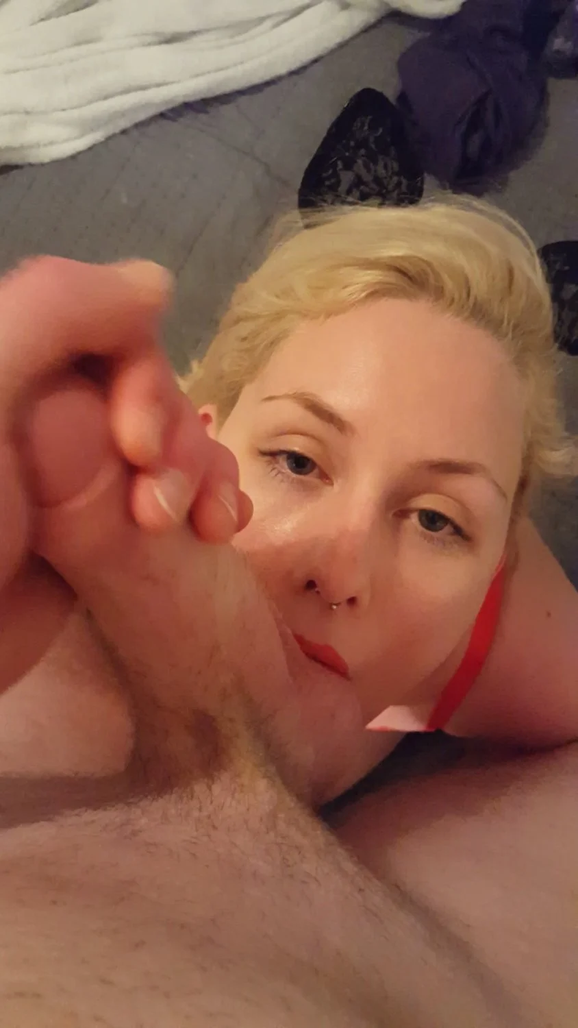 Blonde Cheating Housewife image 47