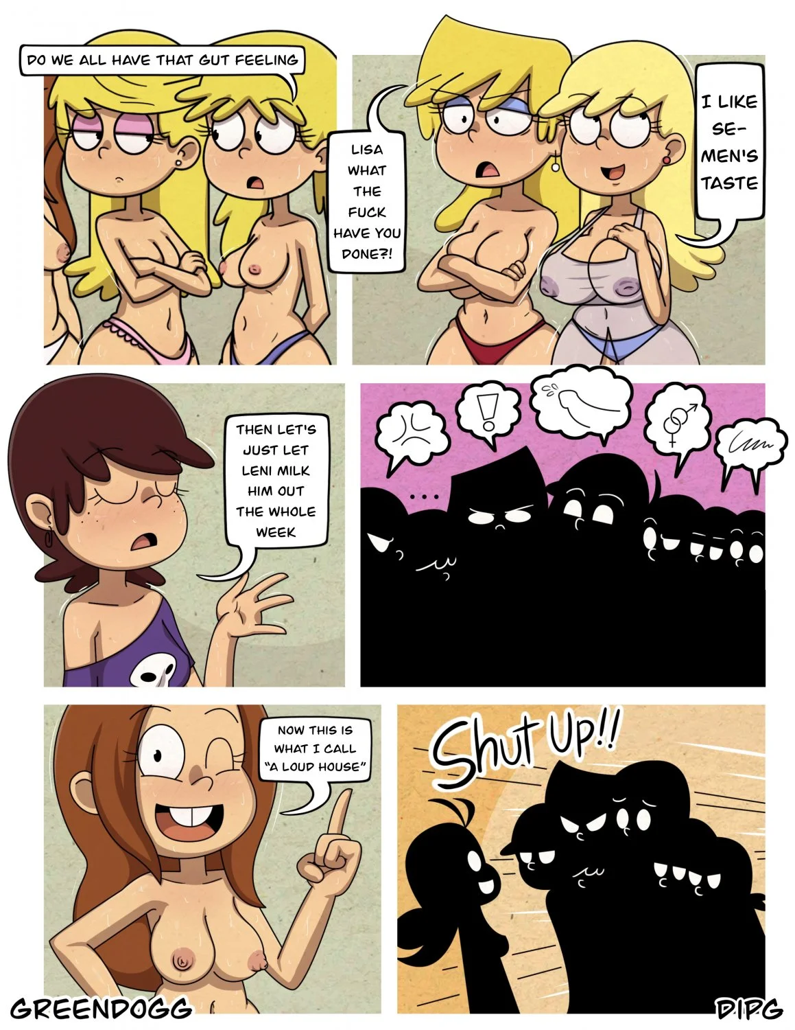 Loud and Crazy House III (All characters are 18+) image 13