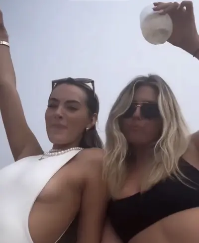 Which sorority sister would you pick, tight little body brunette or cute blonde with perfect curves? cover image