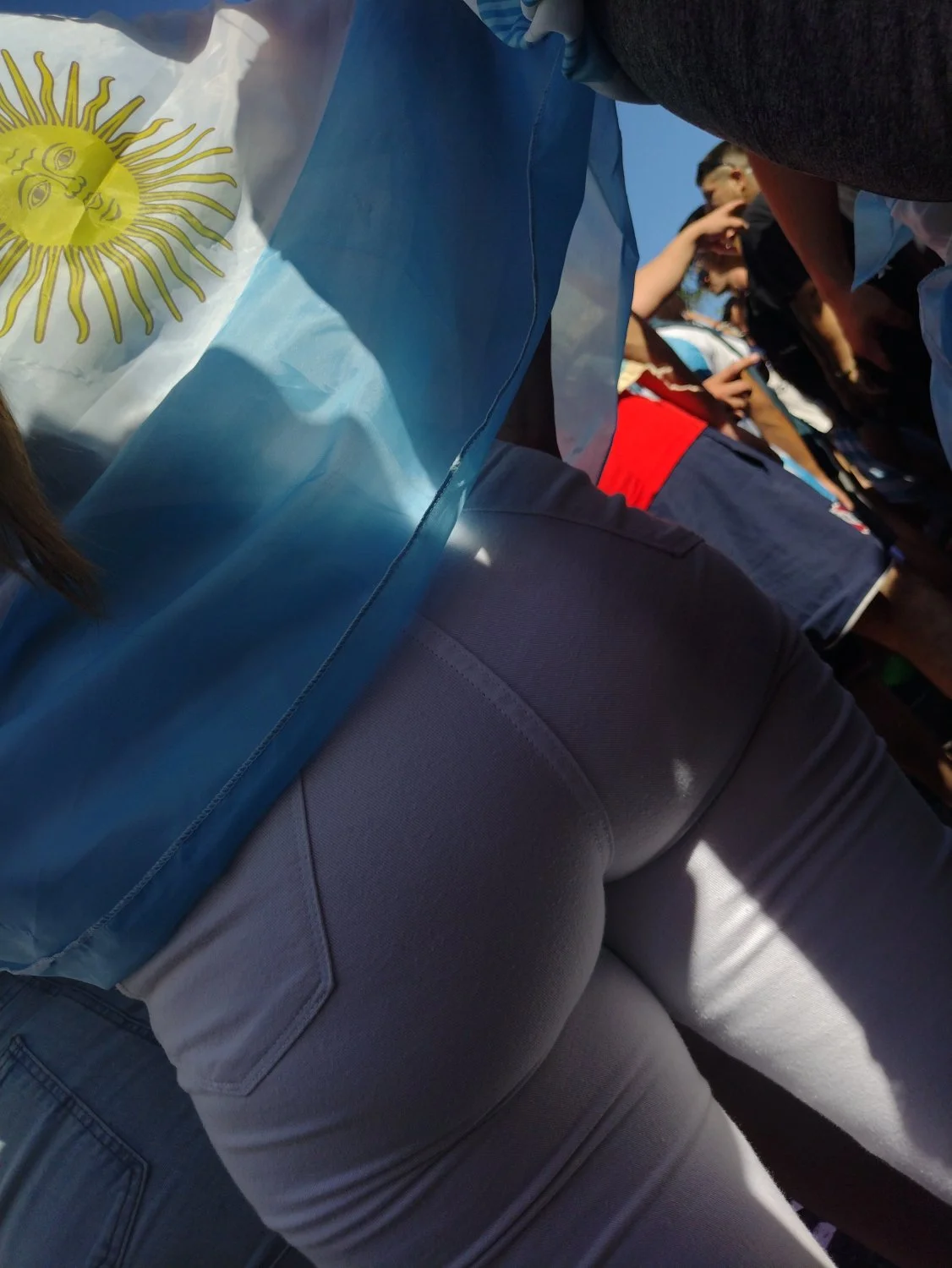 [VOYEUR] Colas mundialistas argentinas image 13