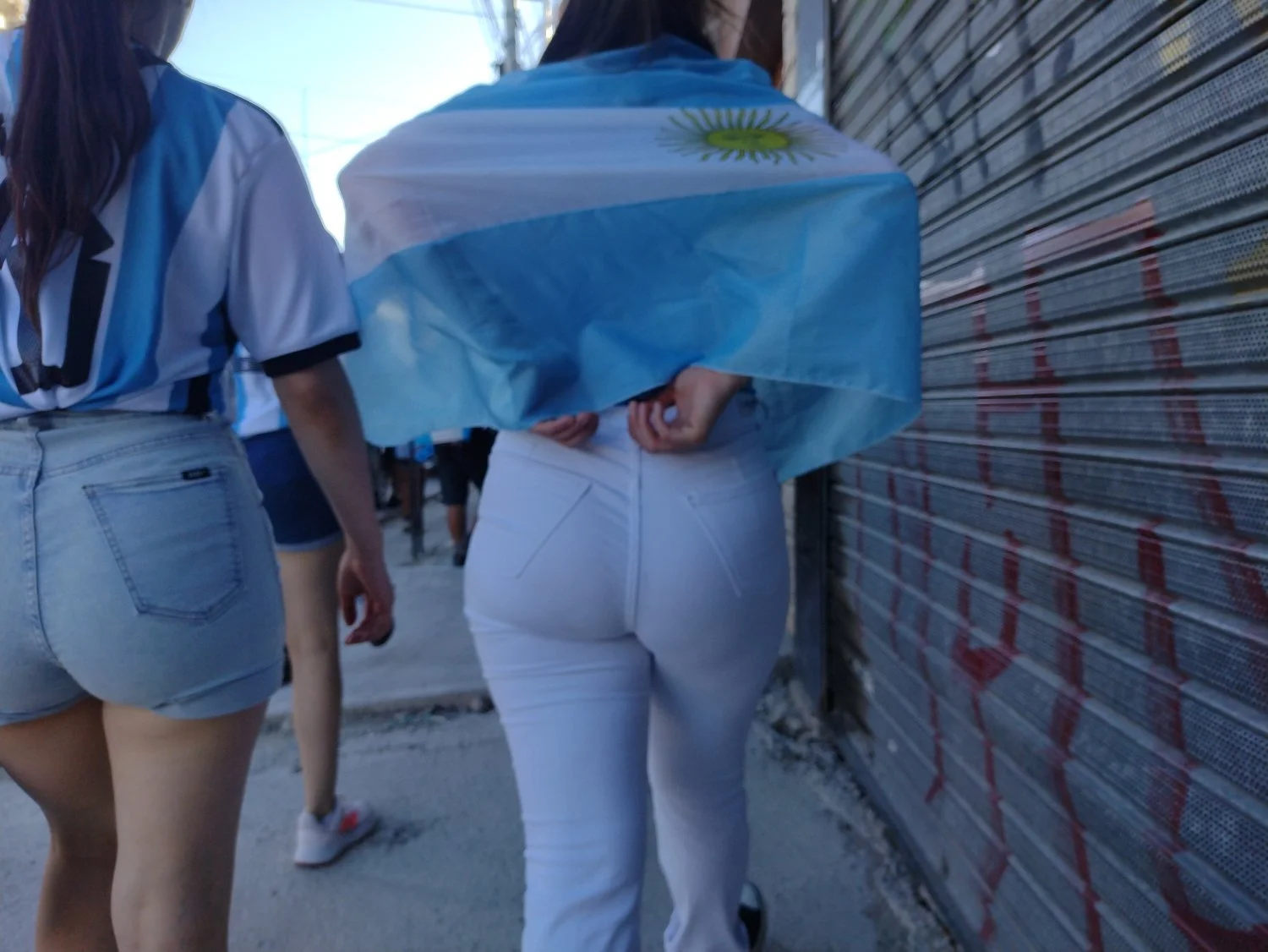 [VOYEUR] Colas mundialistas argentinas image 17