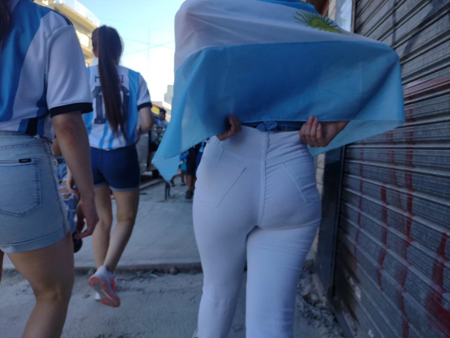 [VOYEUR] Colas mundialistas argentinas image 24