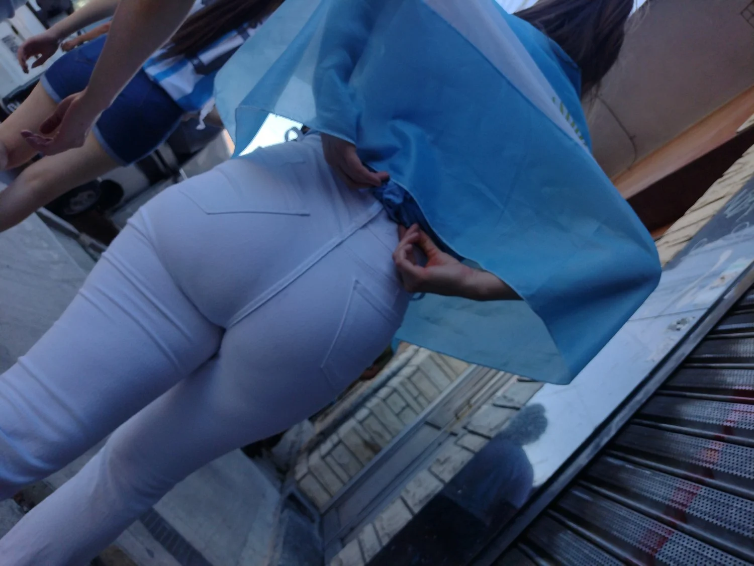 [VOYEUR] Colas mundialistas argentinas image 30