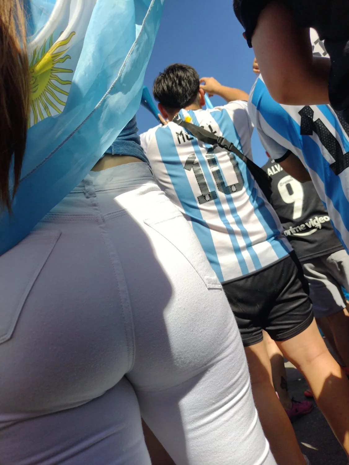 [VOYEUR] Colas mundialistas argentinas image 6