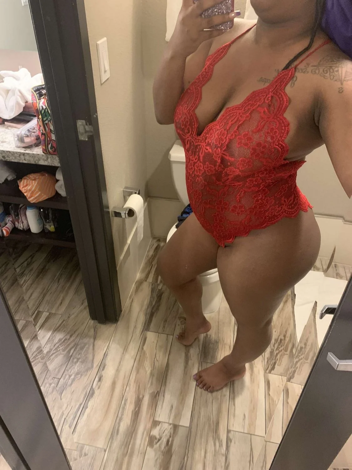 Cheating Ebony wife image 4