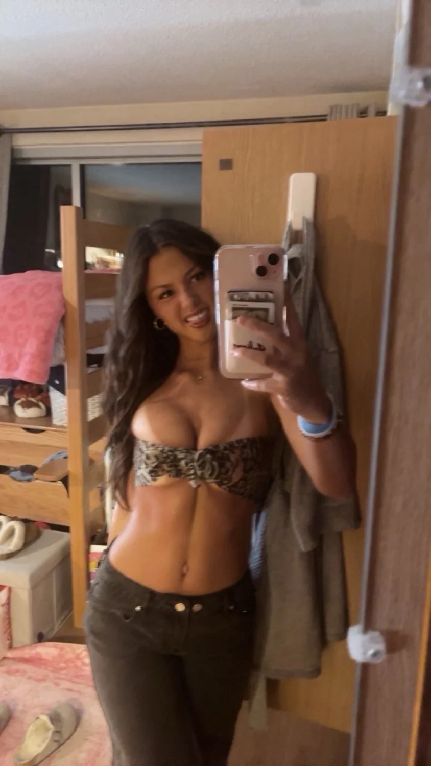 Indiana college slut with tight body loves showing off her great tits image 24