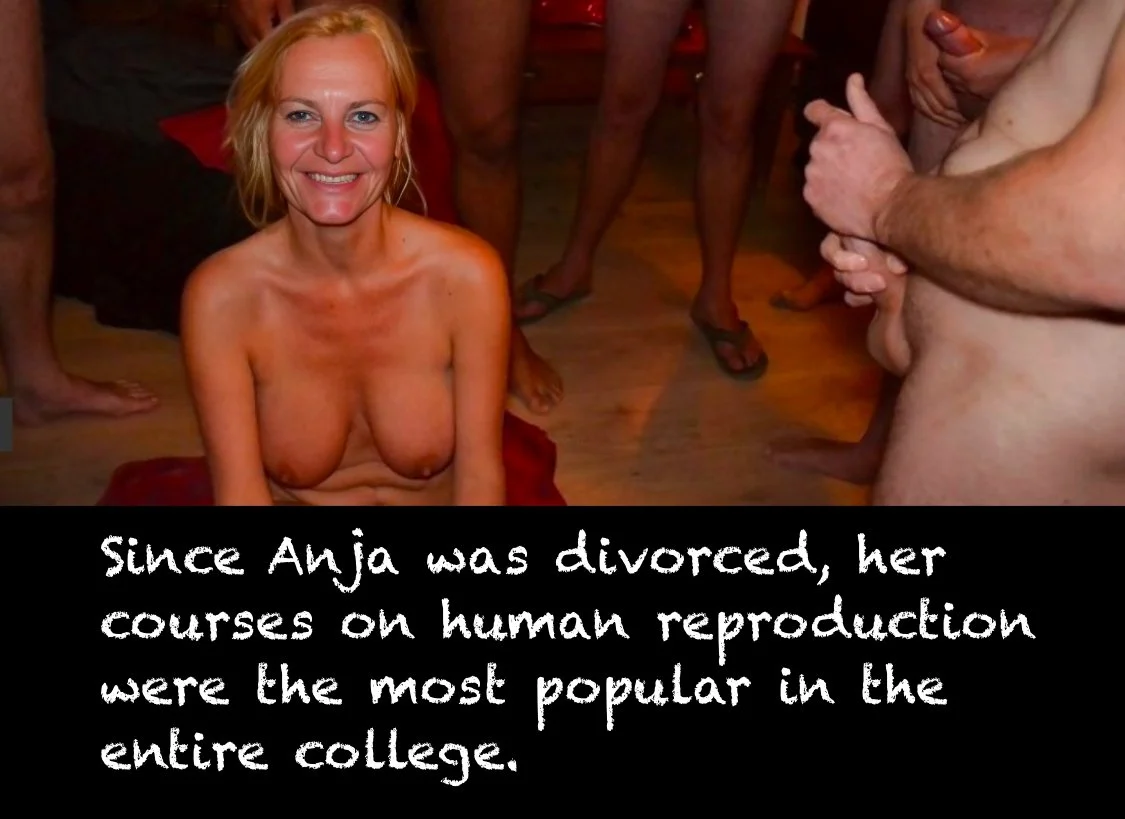 Gangbang porn caption main image