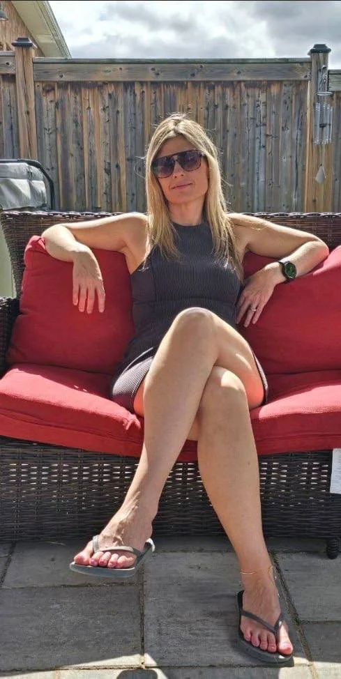 Innocent blonde Pawg wife is a leaked webslut image 10