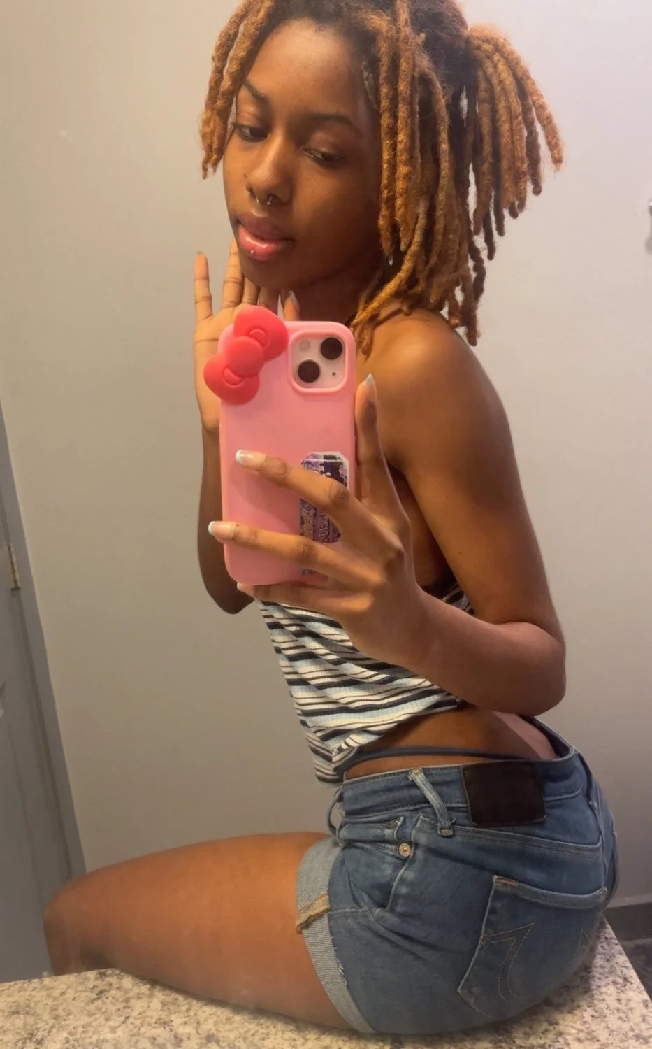 Hot & fit ebony teen 🥵🔥 image 12