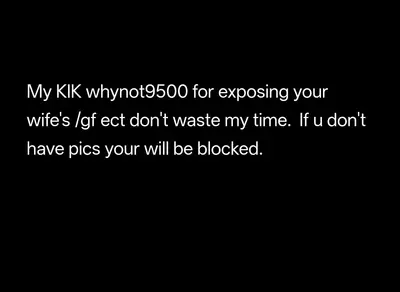 Don't waste my time kik cover image