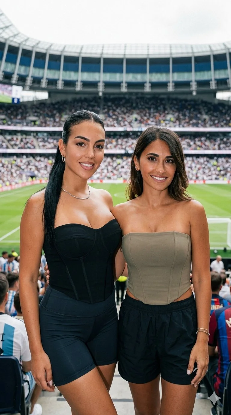 ANTONELA ROCCUZZO Y GEORGINA RODRÍGUEZ ❤️‍🔥❤️‍🔥❤️‍🔥desnudas tetas grandes😍 image 26
