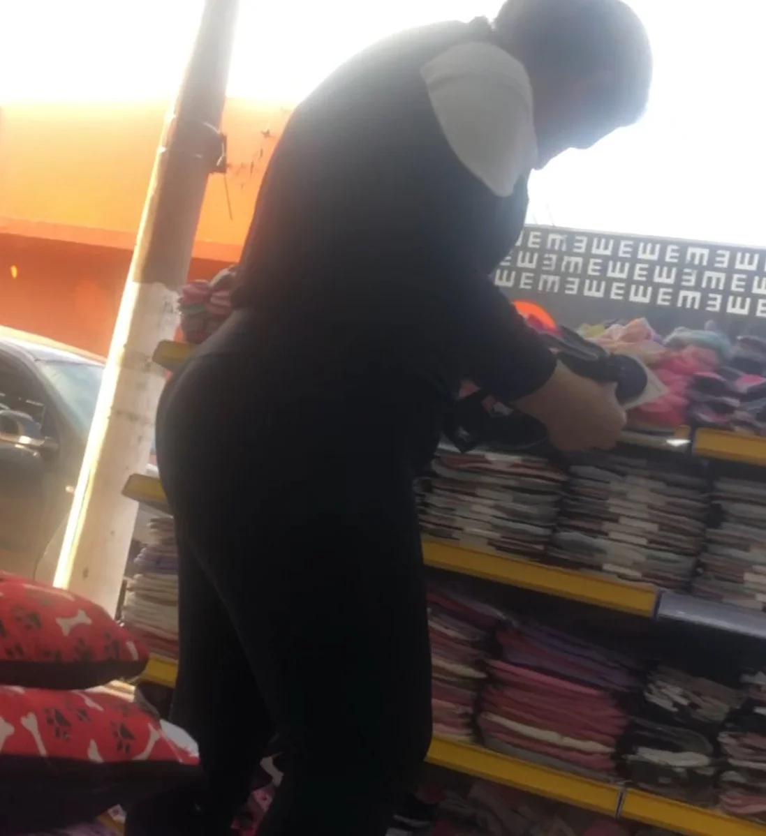 Ass in public 18 ( big fat ass) image 15