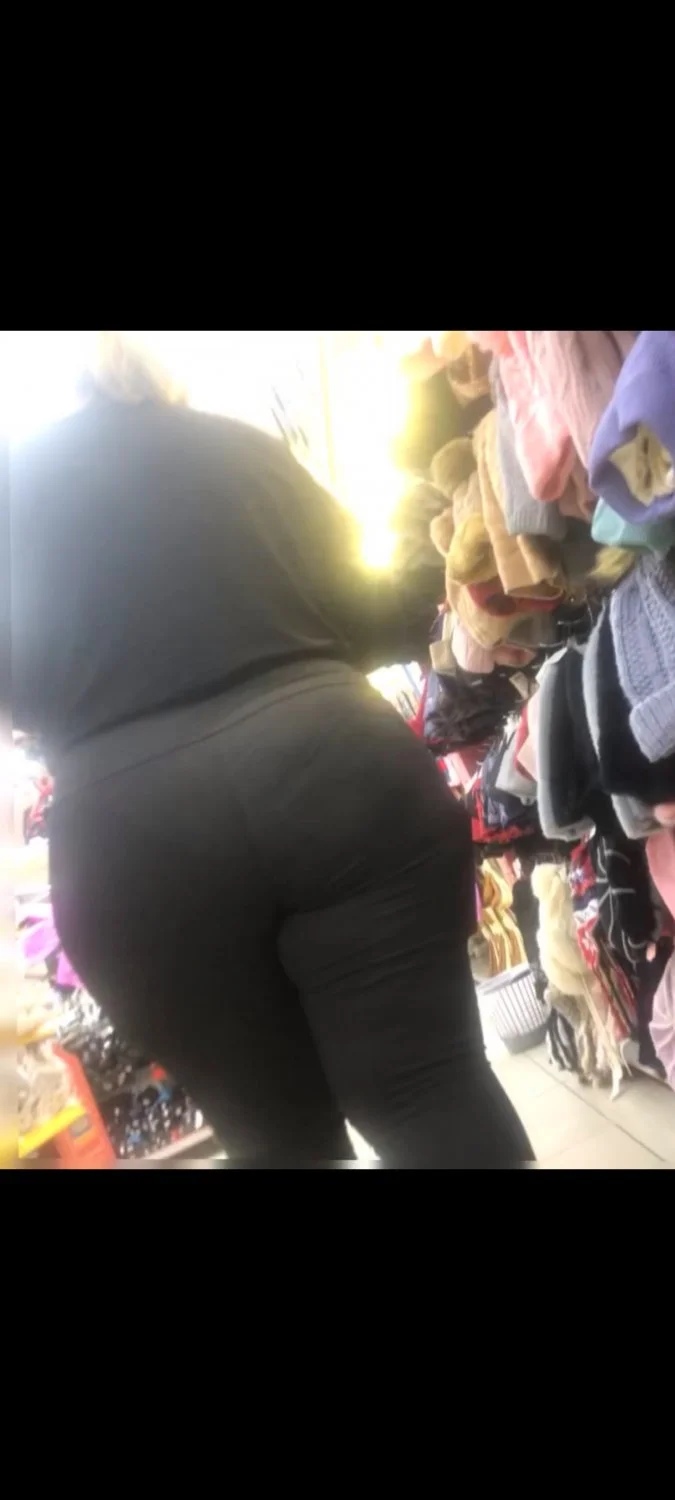 Ass in public 18 ( big fat ass) image 22