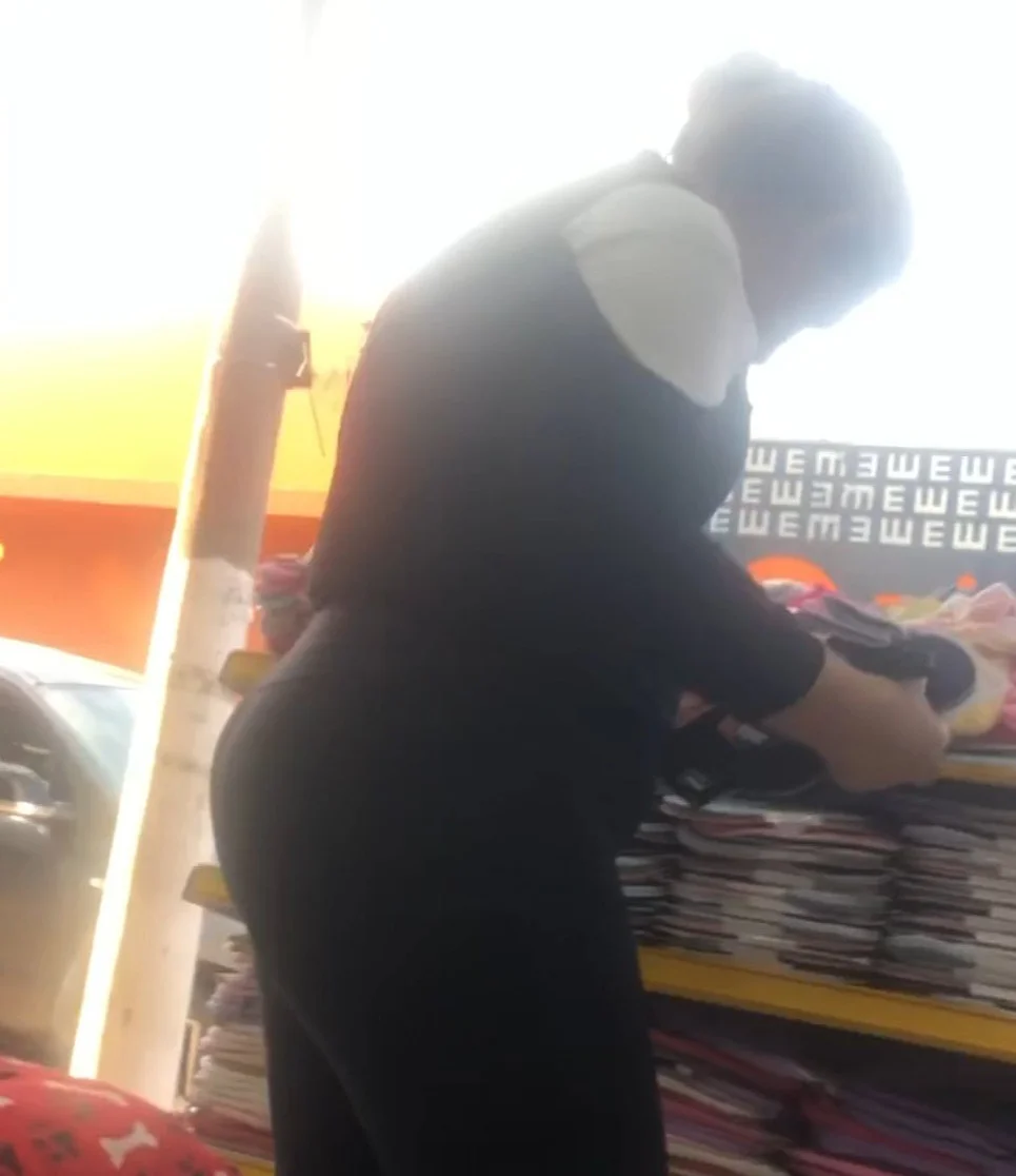 Ass in public 18 ( big fat ass) image 4