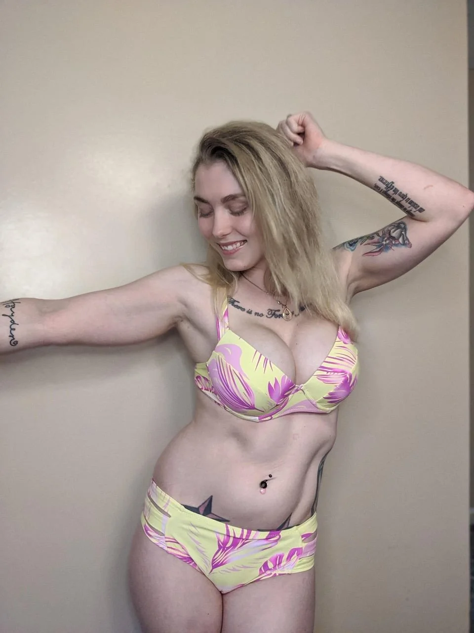 US Marine with a perfect pierced body. Hot wife loves showing off image 15