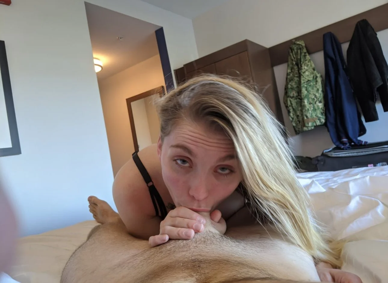 US Marine with a perfect pierced body. Hot wife loves showing off image 20