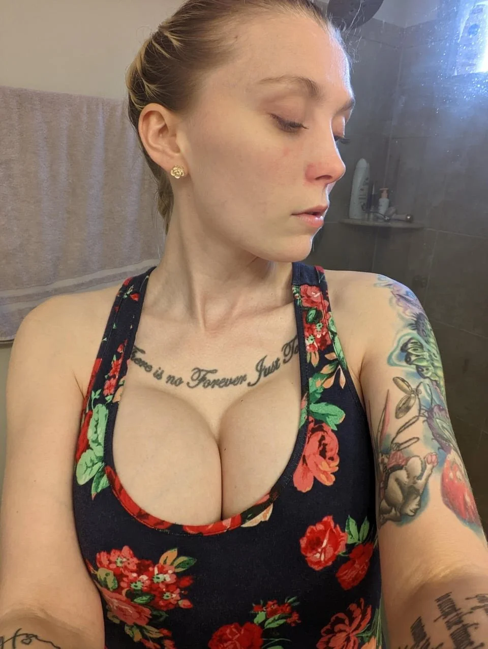 US Marine with a perfect pierced body. Hot wife loves showing off image 30