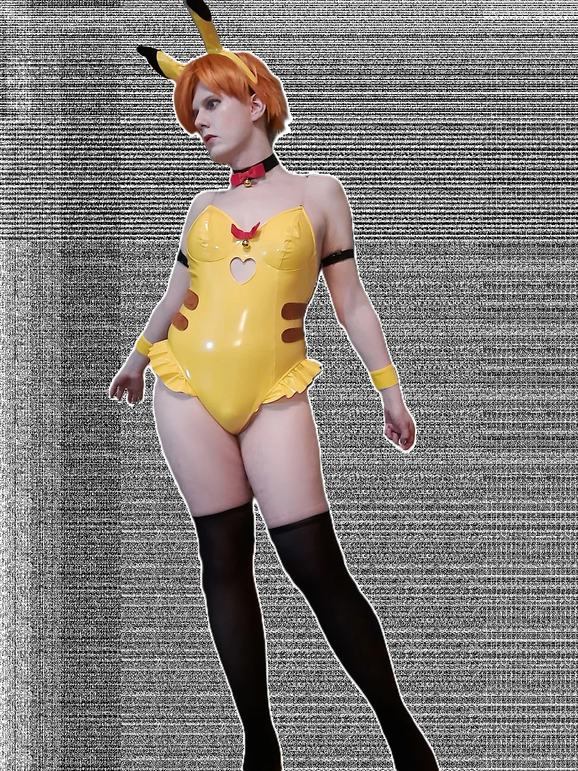 German Femboy Misty Bunny Suit Cosplay image 3