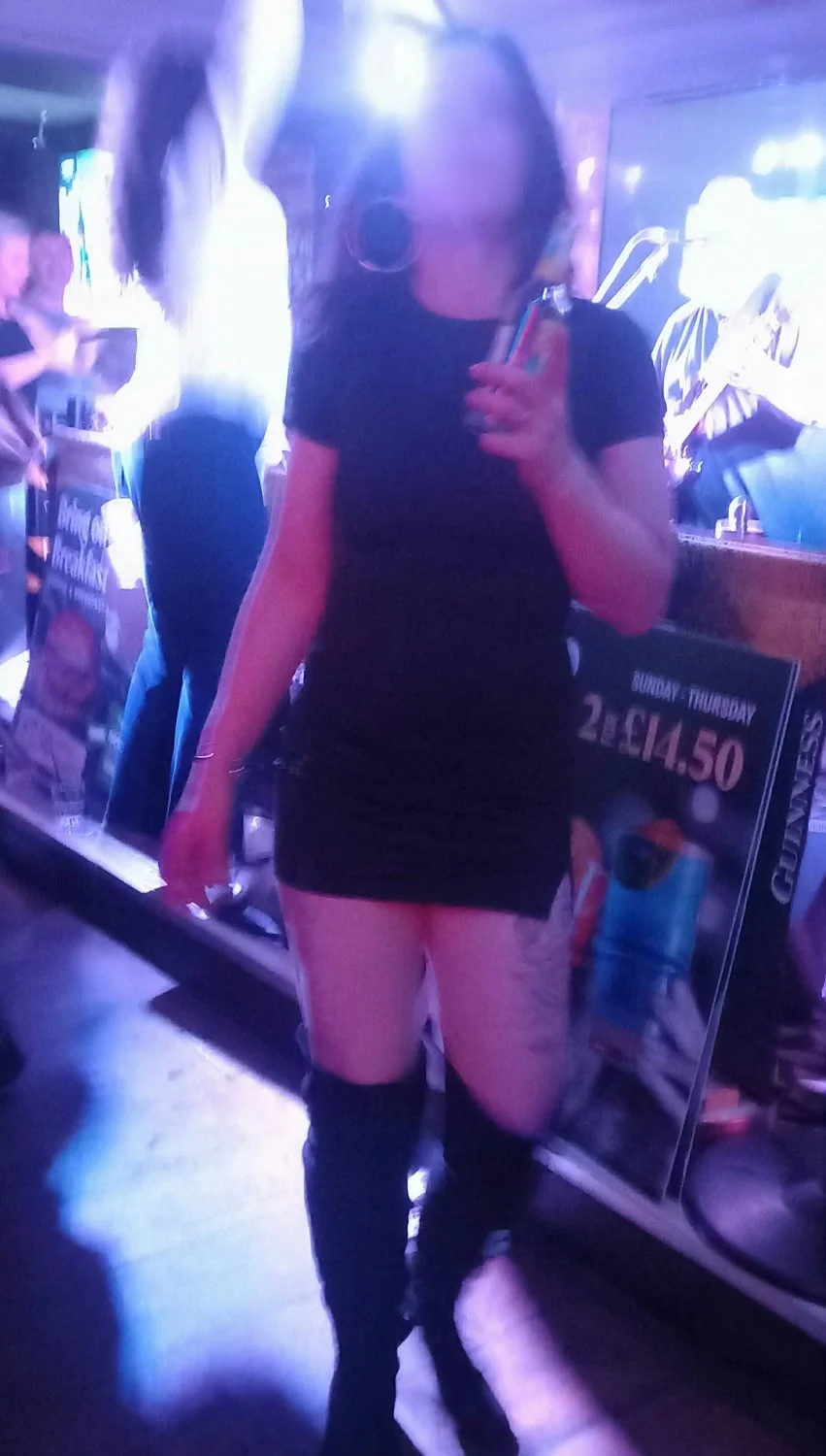 Drunk Flashing 💯% slut image 2